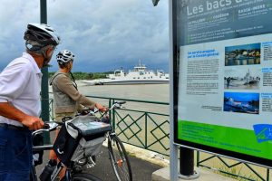 River shuttles and ferries to cross the Loire