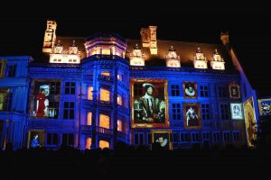The Royal Château of Blois set to light and music
